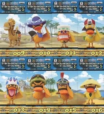 中古】フィギュア 全8種セット 「ワンピース」 ワールド