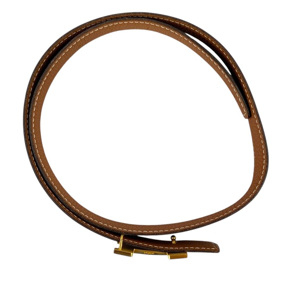 エルメス コンスタンス　◻︎C刻印 ベルト ブラック　ブラウン レザー HERMES(エルメス) A□刻印 コンスタンスレザーベルト ブラック