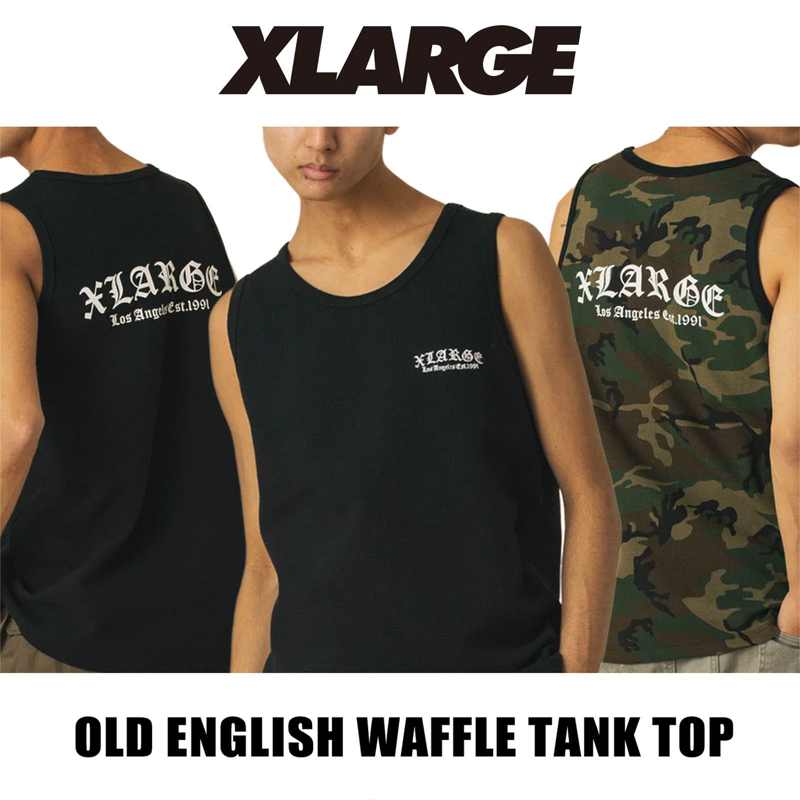 エクストララージ] カジュアル OLD ENGLISH WAFFLE TANK TOP メンズ エクストララージ（XLARGE）（メンズ）OLD  ENGLISH ワッフル [エクストララージ] カジュアル OLD ENGLISH WAFFLE TANK TOP メンズ