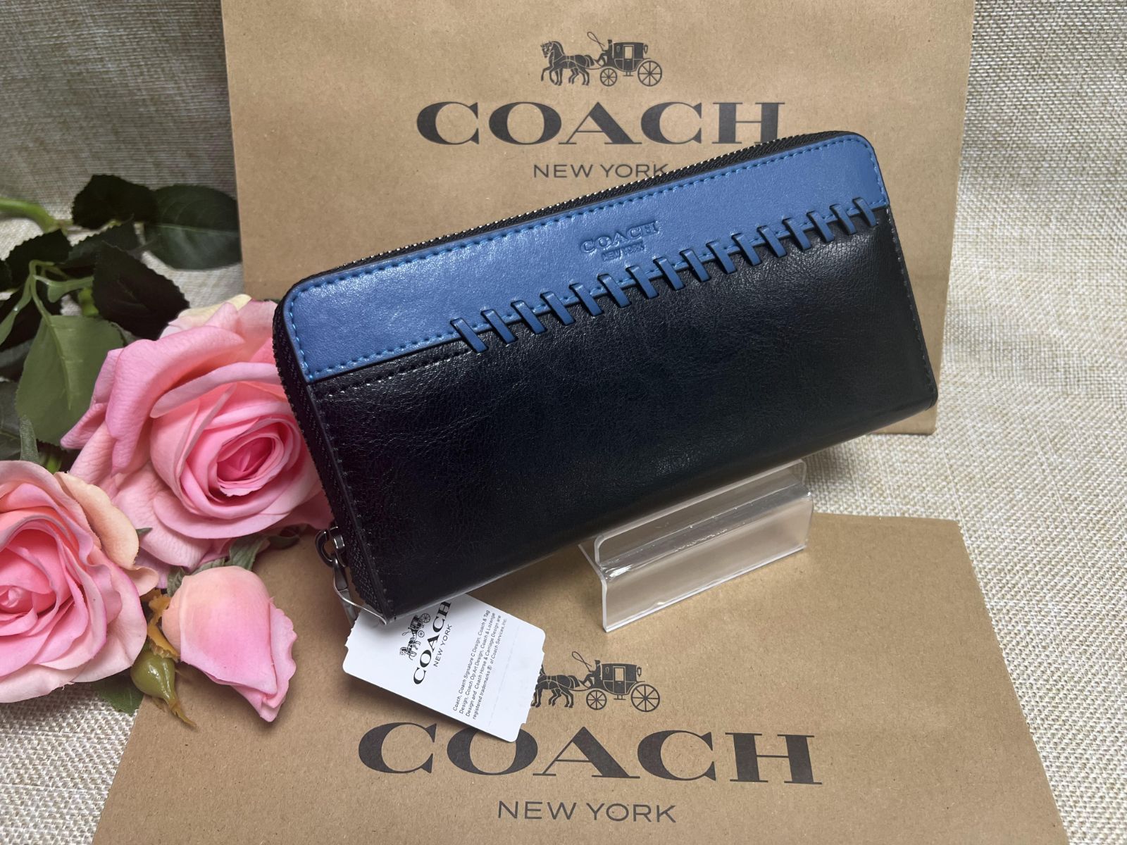 新品未使用coachメンズ長財布F75209 - 長財布