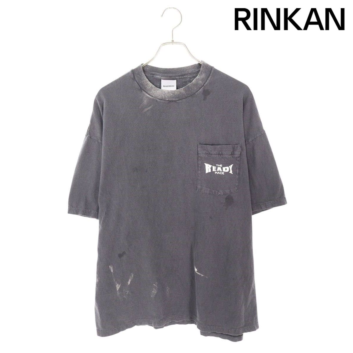 レディメイド  24SS  RE-CO-BK-00-00-278 ヴィンテージ加工ポケットTシャツ メンズ XXL 【2/27～3/18 タイムセール】