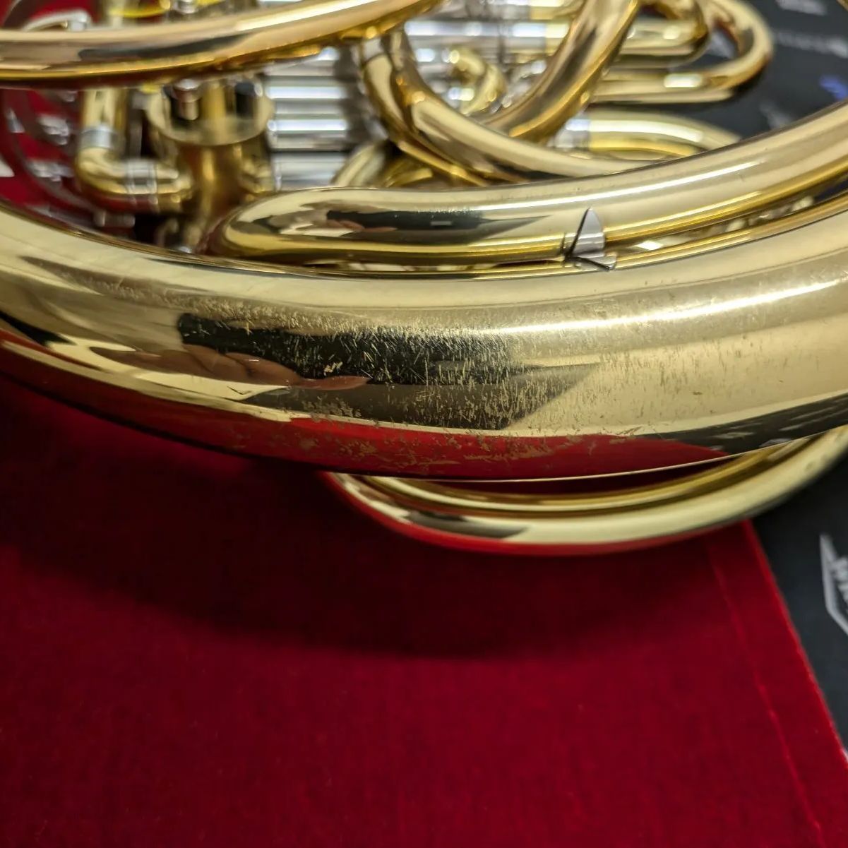 F/B♭フルダブルホルン ヤマハYHR-664 YAMAHA YHR 664 フルダブルホルン B♭管 、F管 マウスピース付き