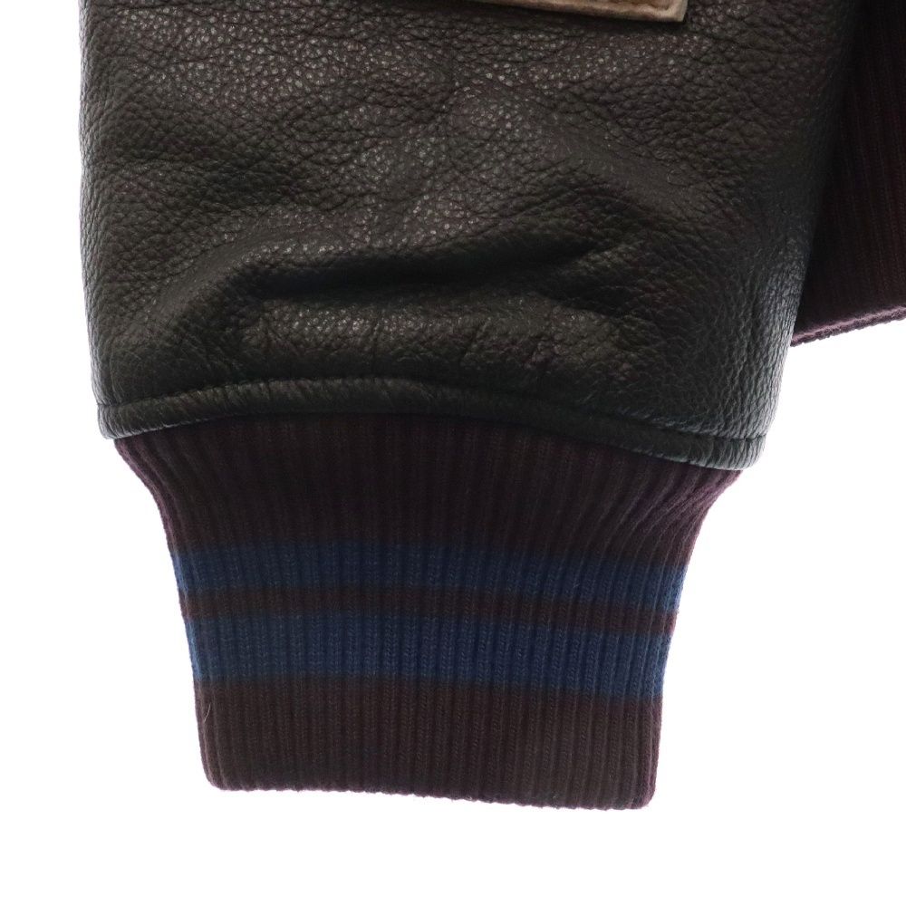 DIESEL (ディーゼル) 18AW L-HARRYZ JACKET ワッペンウールスタジャン