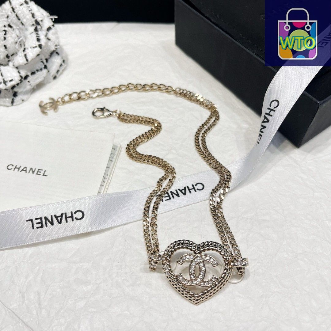 今日特価】CHANEL ヴィンテージ アルファベットネックレス 送料