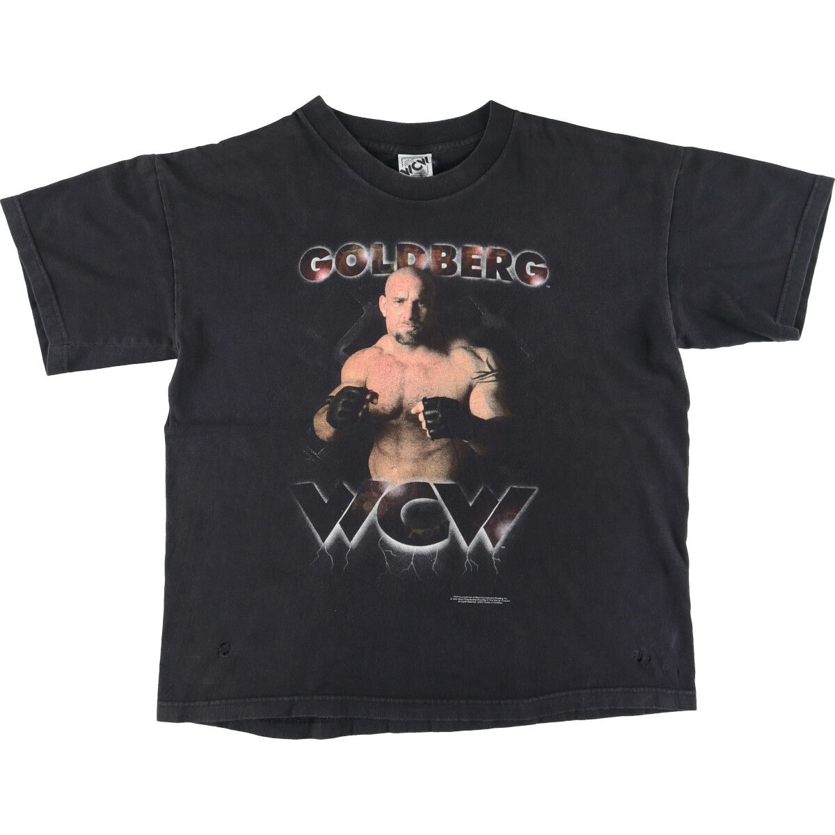 古着 90年代 WCW BILL GOLD BERG ビルゴールドバーグ プロレス 両面 