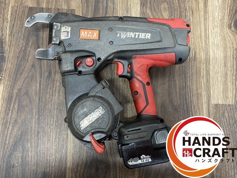 MAX マックス RB-440T-B2CA/1440A 鉄筋結束機 未使用品 バッテリ14.4V4