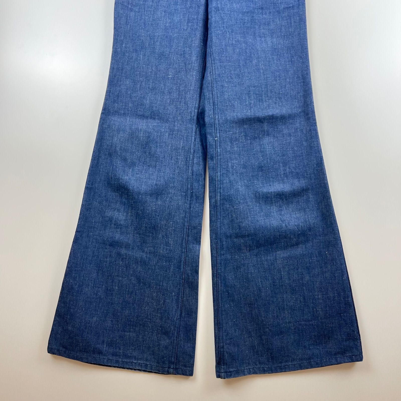 Wrangler EURO 70s france vintage flare denim 27 indigo ラングラー 