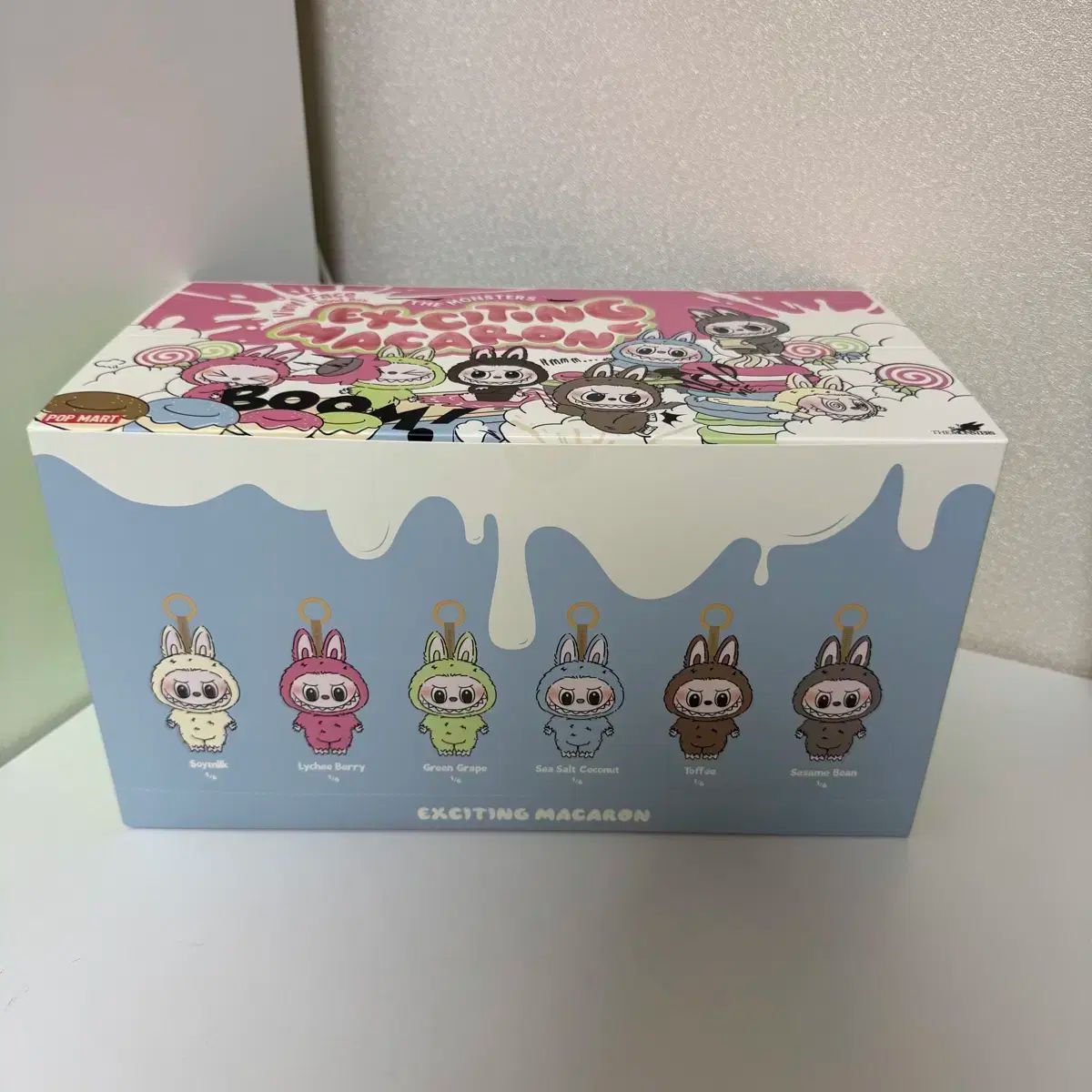 ラブブ マカロン 箱を開けて ビニール未開封 ポップマート