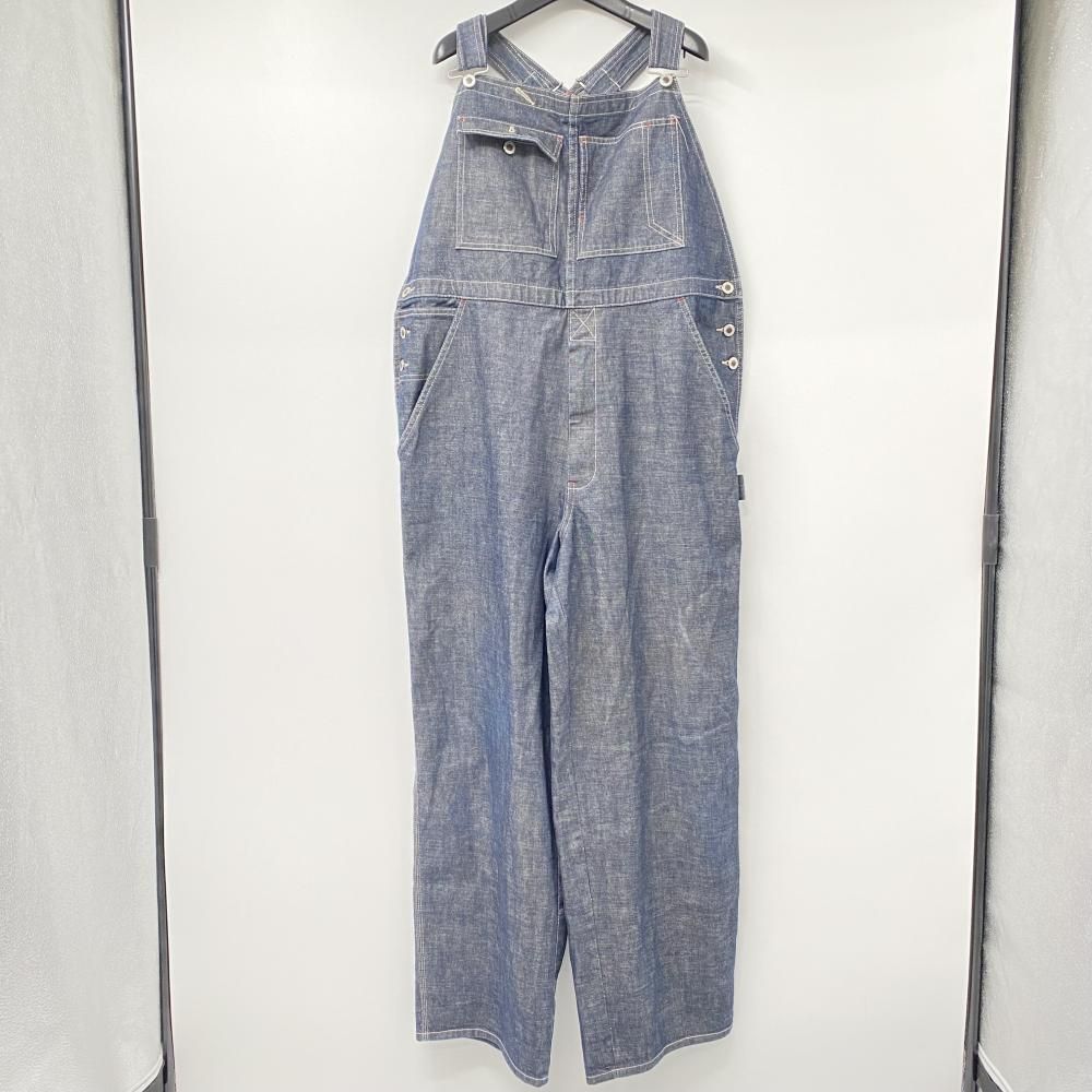 リーバイス シルバータブ 90s オーバーオール 白 デニム レア 中古】90s LEVI'S Silver Tab オーバーオール サイズW32 インディゴ 90