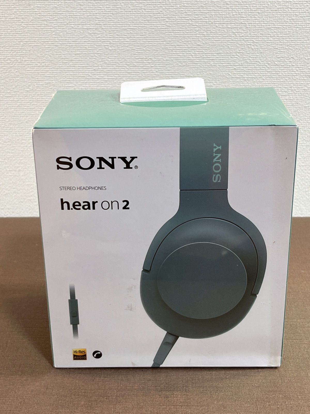 新品未開封品】 ソニー ヘッドホン h.ear on 2 MDR-H600A ホライゾングリーン ハイレゾ対応 密閉型 リモコン・マイク付き -  メルカリ