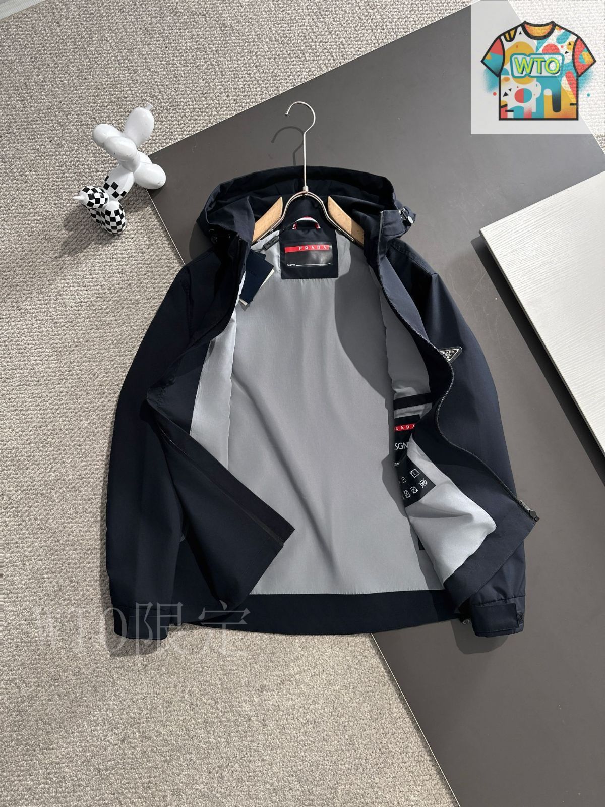 PRADA パーカー PRADA - 極美品 プラダ PRADA パーカー 2020 スウェット