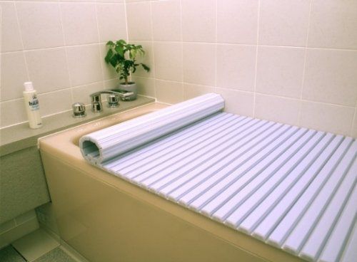 【新品】 東プレ シャッター式風呂ふた 75×160cm ブルー L-16 0760ba oyj0otl
