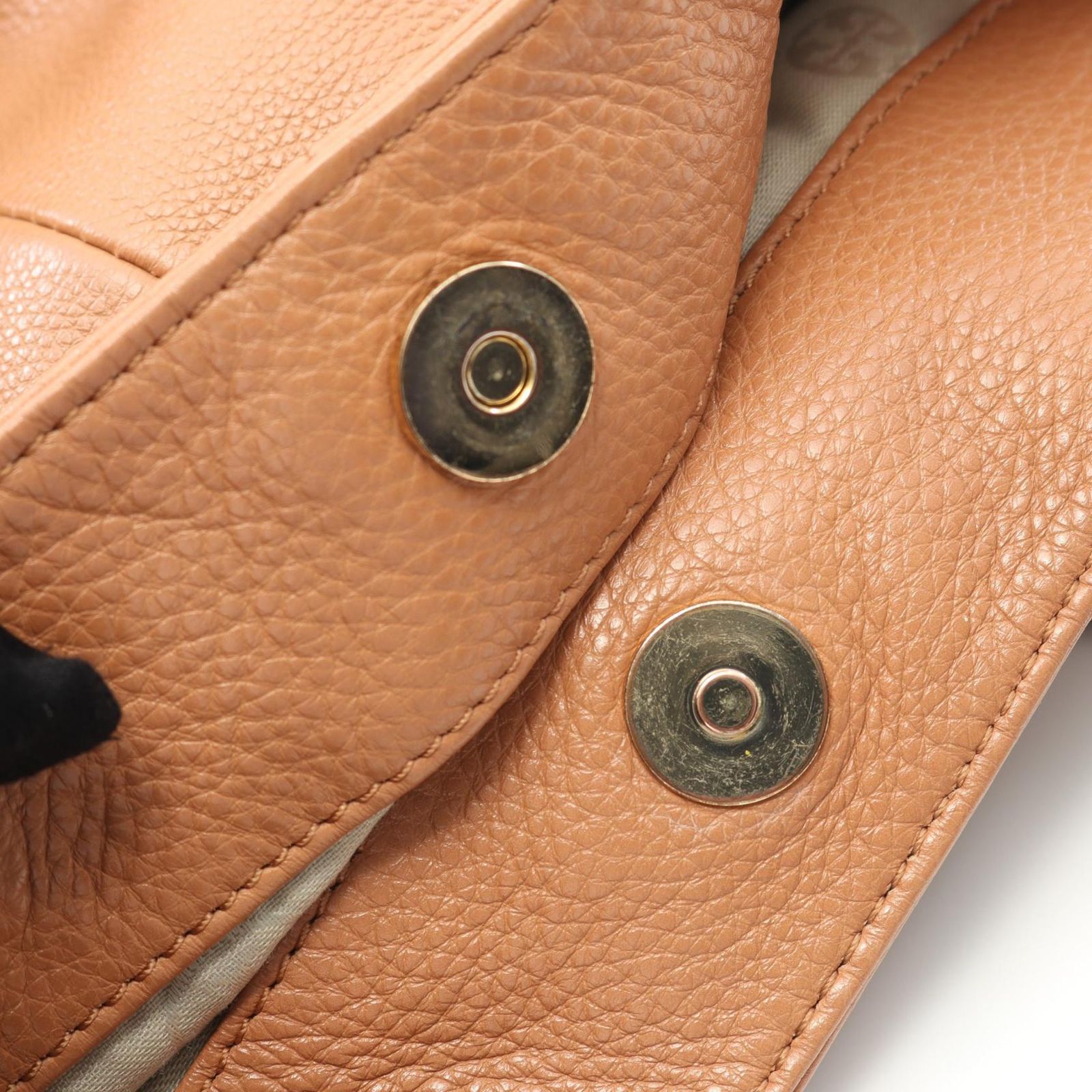 人気!Tory Burch/トリーバーチ ブラウンレザーハンドバッグ★ トリーバーチ Tory Burch トートバッグ ブラウン レザー