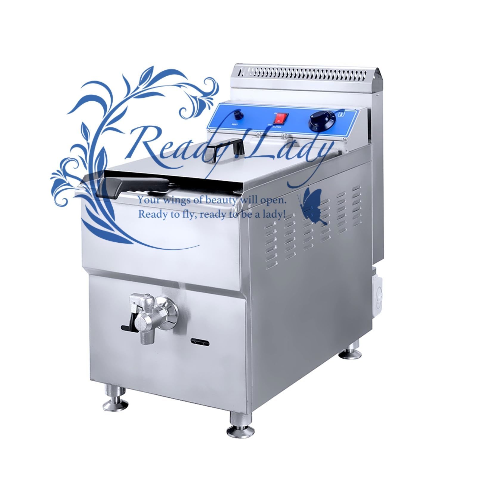 18L ガスフライヤープロフェッショナル商業ディープフライヤー