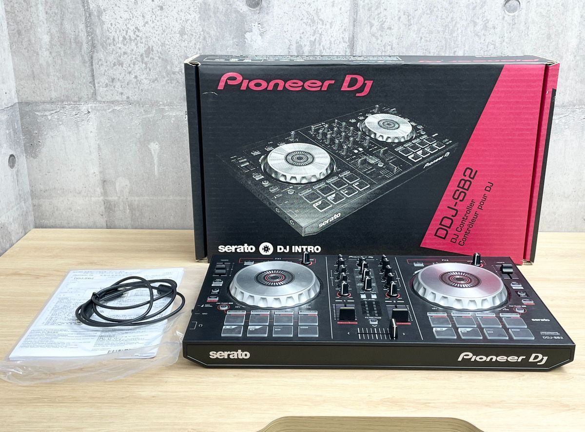 Y-06001 Pioneer DJコントローラー DDJ-SB2 2016年製 外箱付属 DJ機材 パイオニア