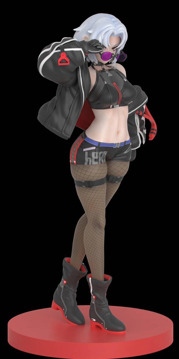 ガレージキット 勝利の女神：NIKKE ドレイク：ヴィランレーサー