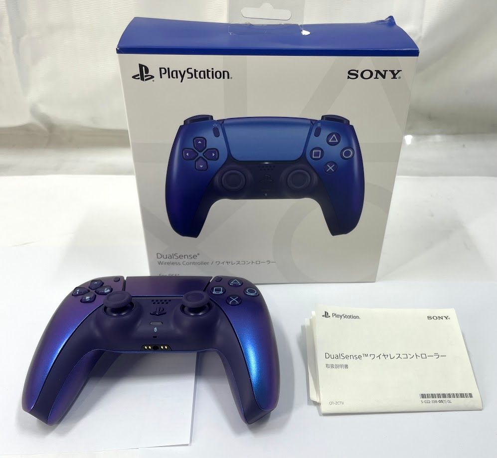 DualSense ワイヤレスコントローラー クロマ インディゴ PS5 DualSense