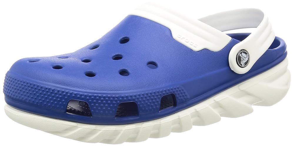 [クロックス] サンダル デュエット マックス クロッグ (旧モデル) 201398 メンズ Blue Jean/White 23 cm