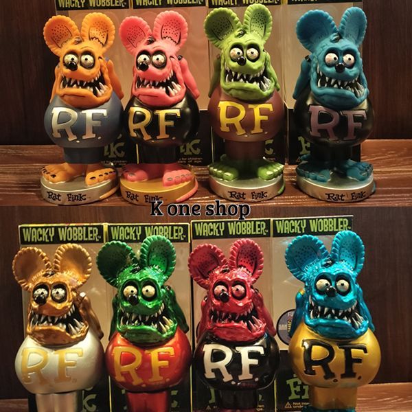 8体セット【ラットフィンク ボビングヘッド 】FUNKO WACKY WOBBLER フィギュア 人形 特価限定セット アメリカン雑貨 rat fink  送料無料！ メルカリshops ポイント還元 送料無料！ - メルカリ