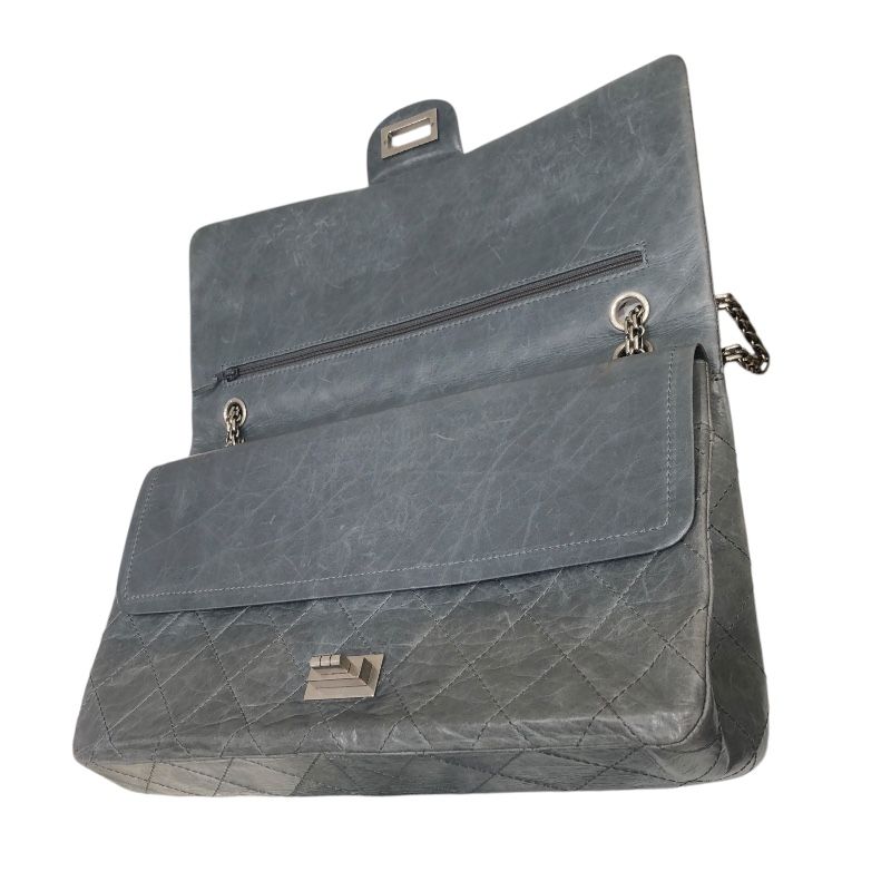 シャネル CHANEL 2.55チェーンショルダー SV金具 レザー レディース  