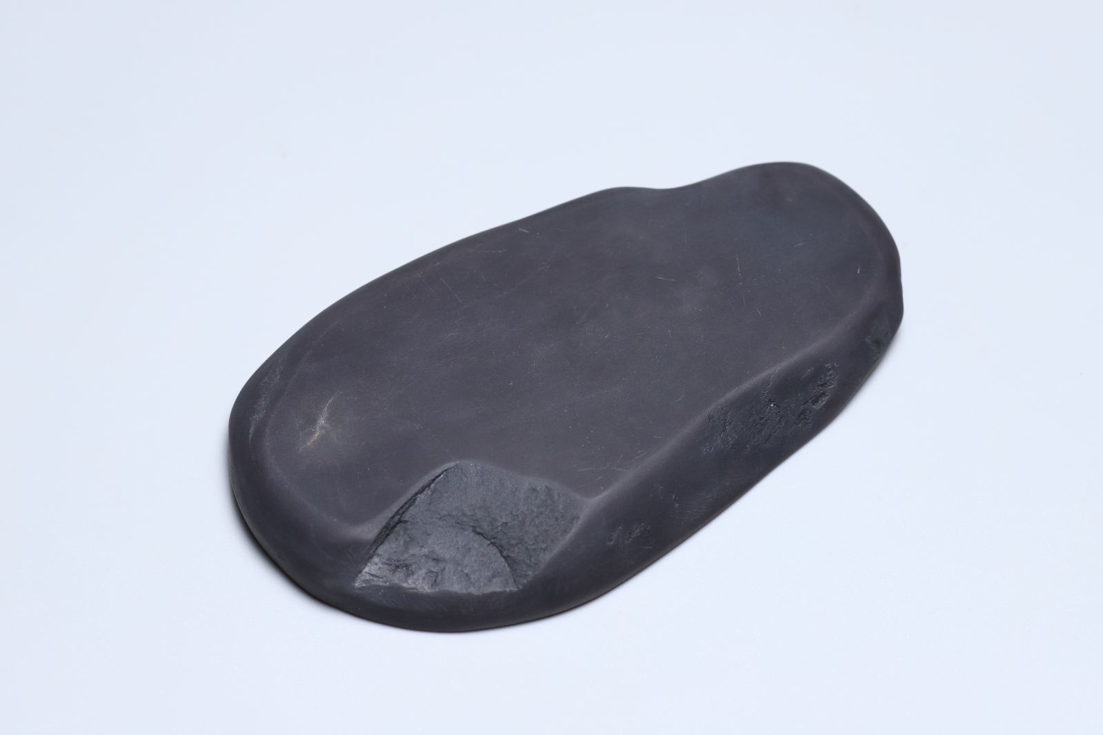 時代　坑仔巌硯板　端渓硯　坑仔巌　青花／火捺　書道具【正一古美術】 時代坑仔巌硯板端渓硯坑仔巌青花／火捺書道具【正一古美術】