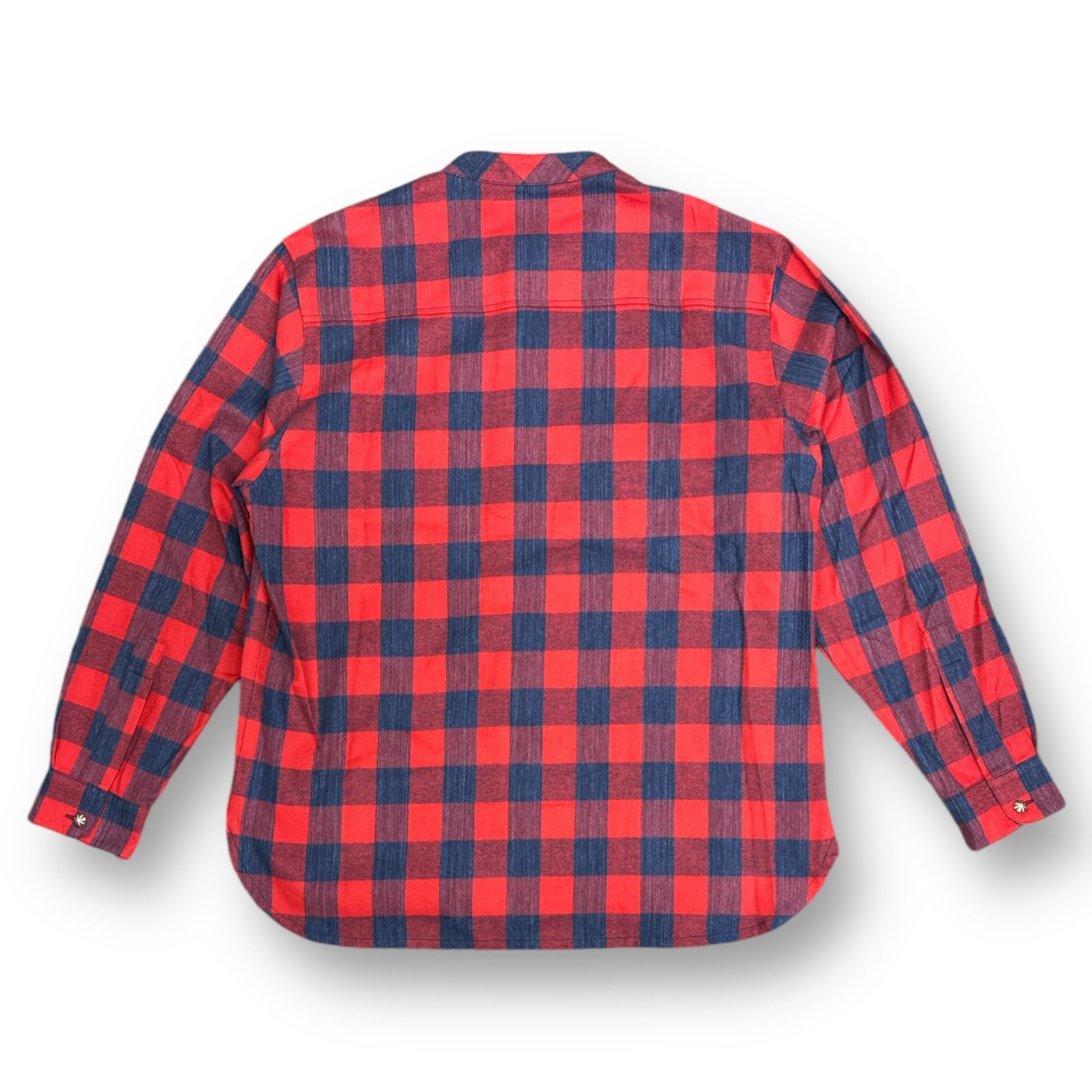 定価39600円 未使用品 FIRSTRUST WEEKENDER / LS SHIRT (ONE LOVE BUTTON) | RED ROCK  WEST カラーレス チェックシャツ ファーストラスト レッド系 L 73369A3 - メルカリ