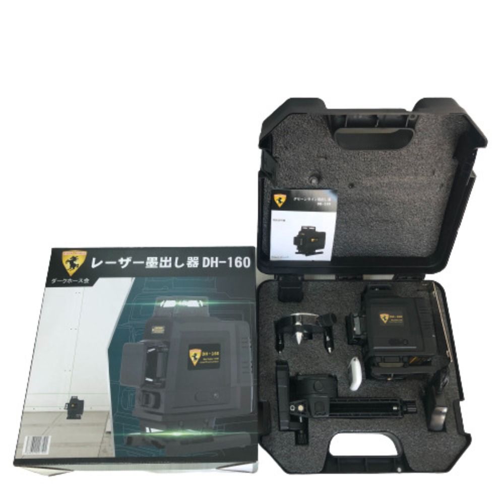 ◇◇DARK HORSE グリーンライン レーザー墨出し器 DH-160 - メルカリ 