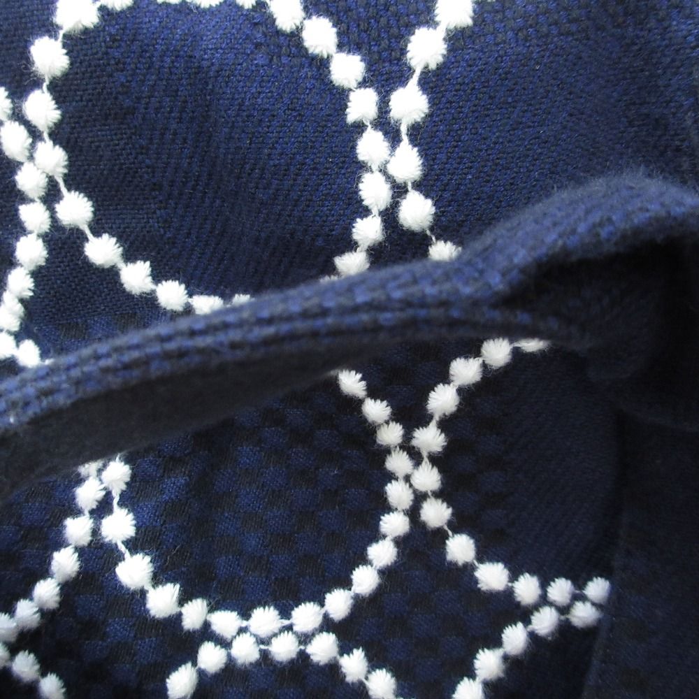 美品 mina perhonen ミナペルホネン tambourine 刺繍 パニーニ トート  