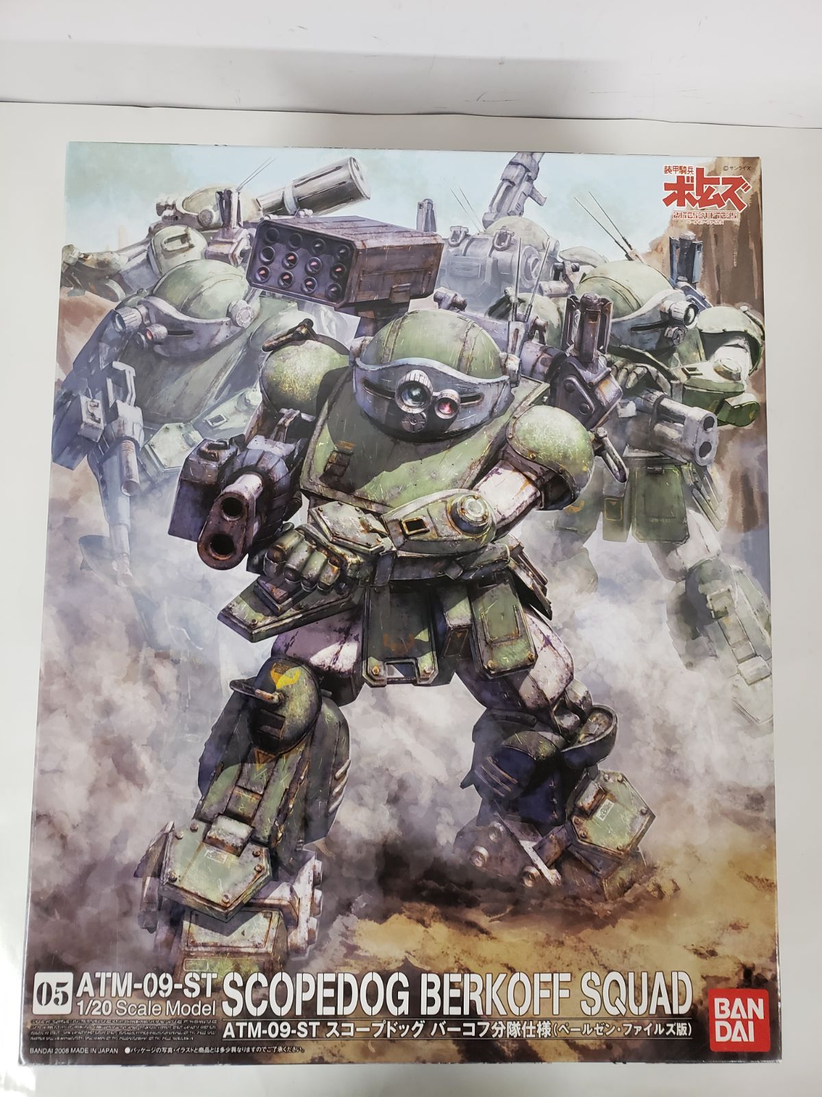 BANDAI 装甲騎兵ボトムズ ATM-09-ST スコープドッグ バーコフ分隊仕様