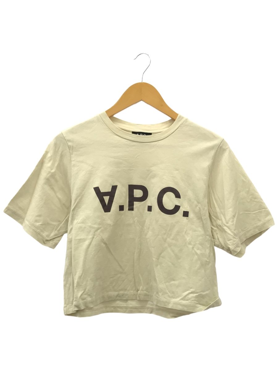 A.P.C. × IENA / Tシャツ/S/コットン/IDG/プリント/23243-1-95323 A.P.C. (アーペーセー) 23243-1-95323 IENA別注 JERSEY COULEUR V.P.C.