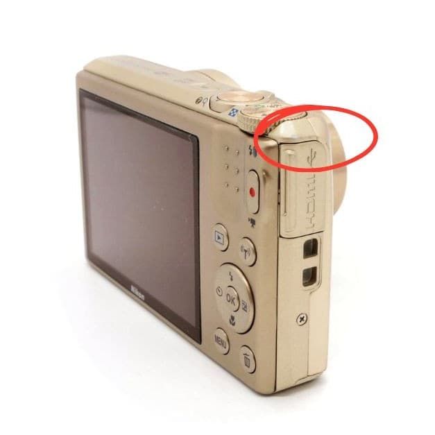 訳あり 美品 Nikon ニコン COOLPIX S7000 ゴールド コンデジ