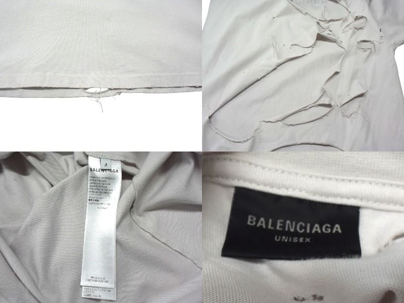 BALENCIAGA バレンシアガ 24SS Mirror Logo Oversized T-Shirt  
