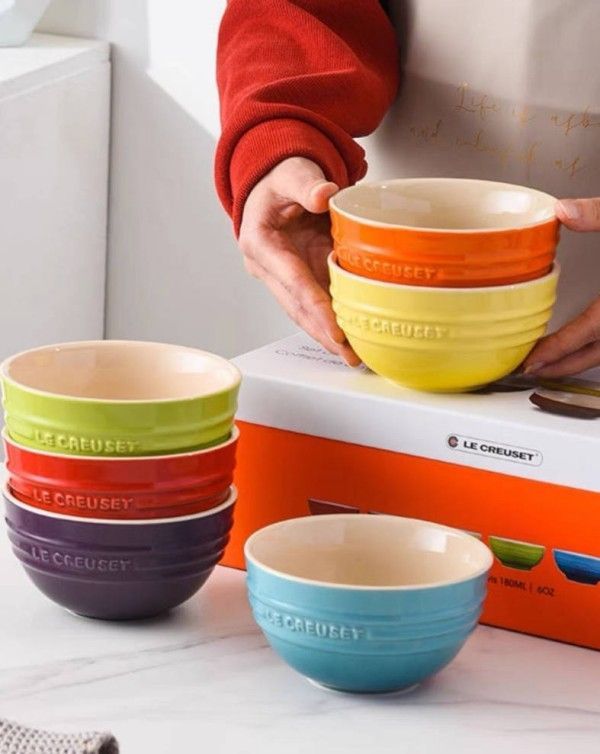 ル・クルーゼ 茶碗 ライス・ボール 直径12cm レインボー - メルカリ ル・クルーゼ 茶碗 ライス・ボール 直径12cm レインボー - メルカリ