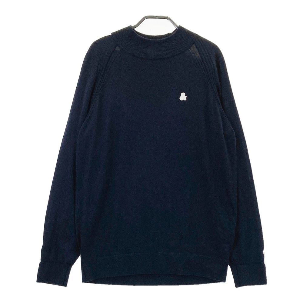 サイズ：L AND PER SE アンパスィ ニットセーター ネイビー系