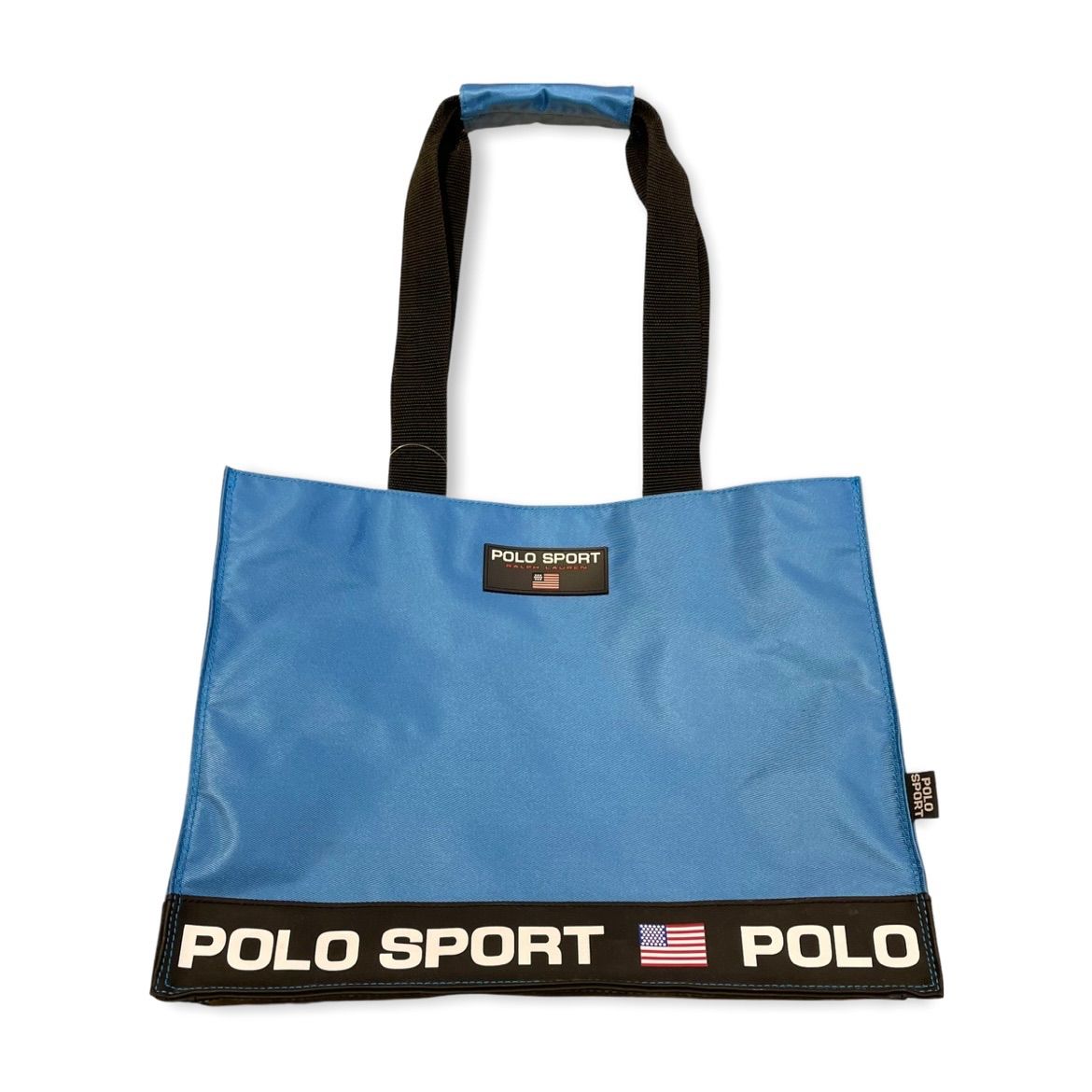 90s POLO SPORT ポロスポーツ スペルアウト ナイロントート