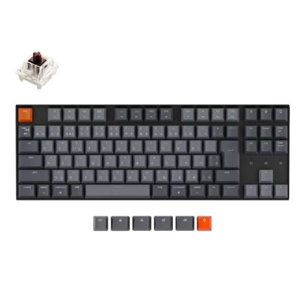 キーボード Keychron キークロン K8 ワイヤレス メカニカルキーボード 茶軸