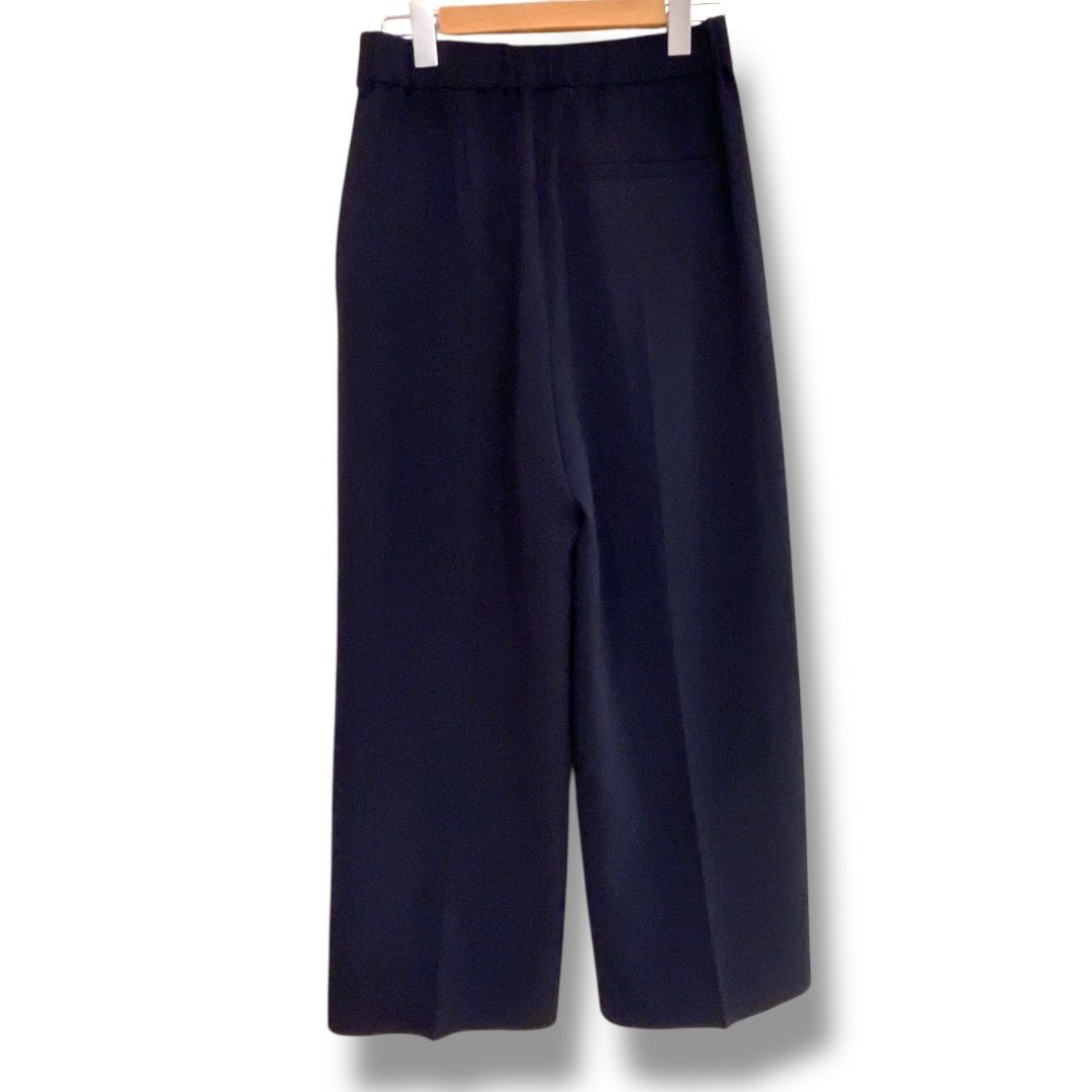 【爆安通販】 Theory luxe セオリーリュクス ストレートパンツ ミニマル オフィスカジュアル 仕事着 コンサバティブ シンプル ネイビー 紺 36サイズ Sサイズ レディース オールシーズン ゴーゴー古着セントラルパーク名古屋店 No.1364