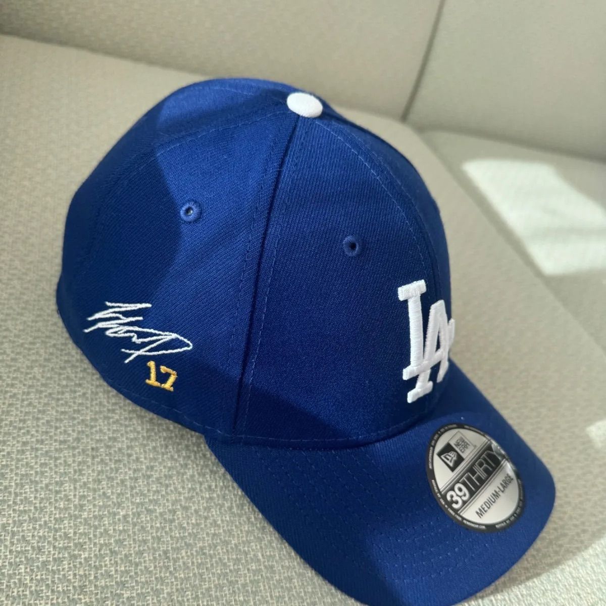 大谷翔平選手 サイン刺繍入り 2024年MVP受賞記念 ニューエラ 