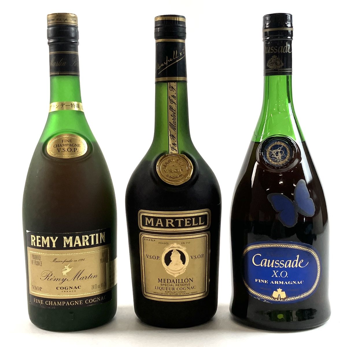 古酒 レミーマルタン REMY MARTIN VSOP コニャック 3本セット レミーマルタン他3本 コニャック＆アルマニャック 古酒セット - メルカリ