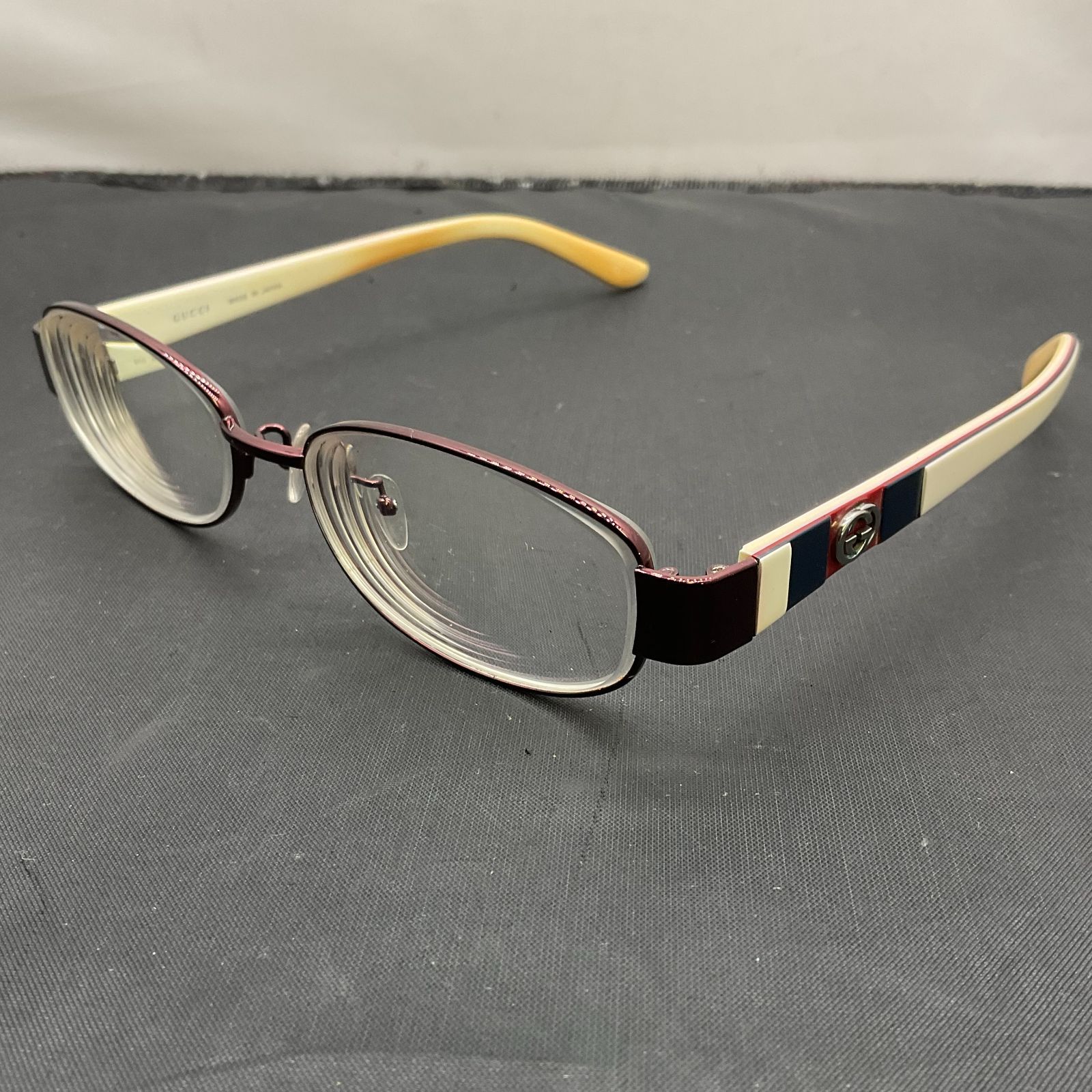 グッチ インターロッキング度付きメガネ B25091827