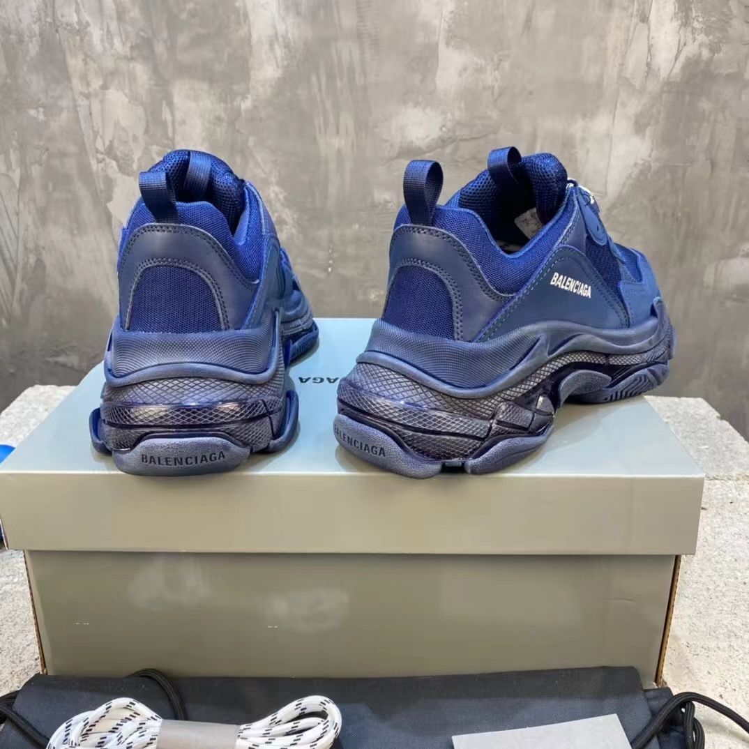 Balenciaga Triple-S CLEAR SOLE BLUE