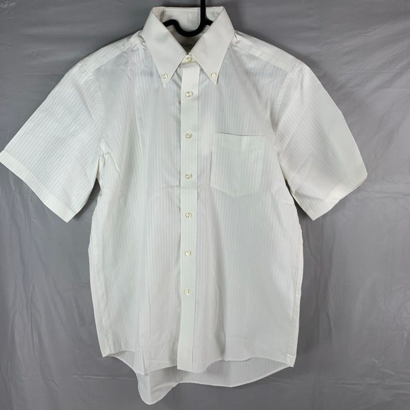 ダーバン DURBAN シャツ 半袖 白 Lサイズ 878816