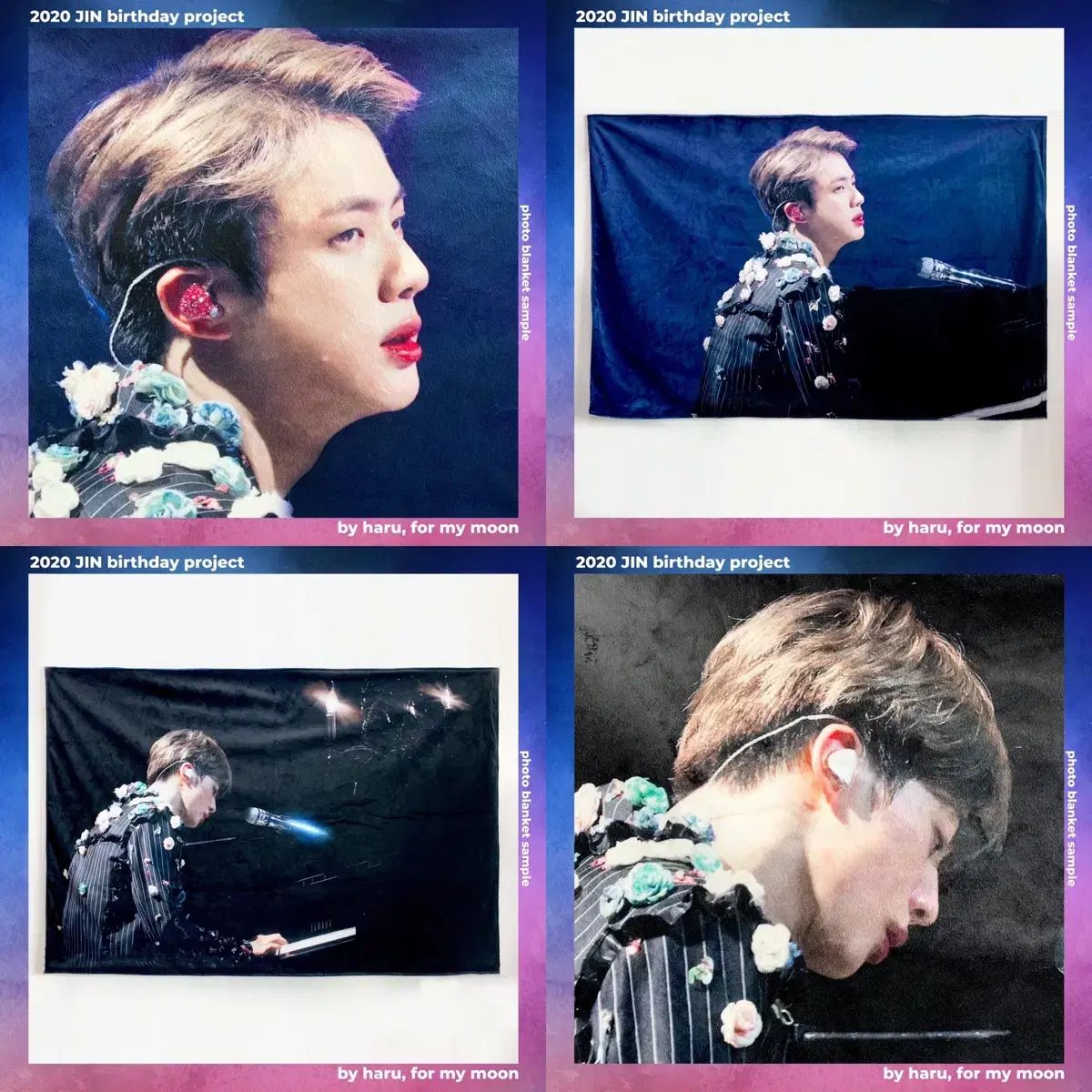防弾少年団(BTS) - 【即購入◎】BTS ジン ブランケット BTS(防弾少年団・バンタン) ジン(JIN・ソクジン) ブランケット