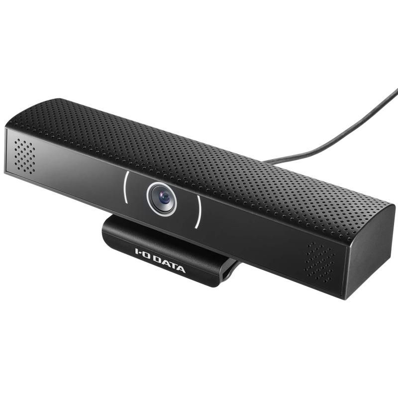 アイ オー データ USBカメラ マイク スピーカー一体型 Webカメラ 音声通話 Full HD 広角レンズ エコーキャンセラー Web会議 Zoom|Teams|Skype対応 日本メーカー US