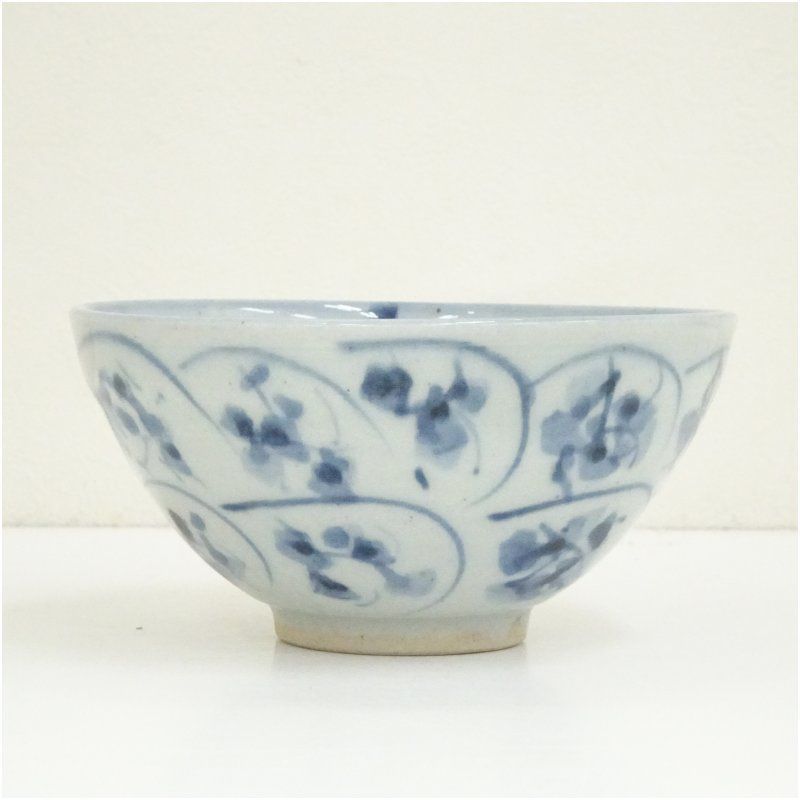 清水焼作家物茶碗・No.130526-13・梱包サイズ60 （京焼・清水焼