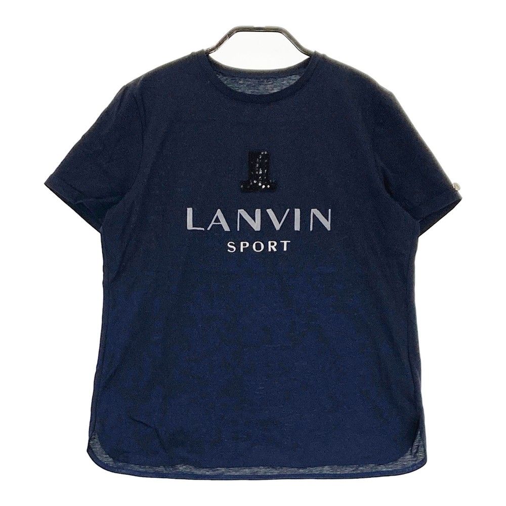 LANVIN SPORT ランバンスポール ノースリーブシャツ スパンコール40
