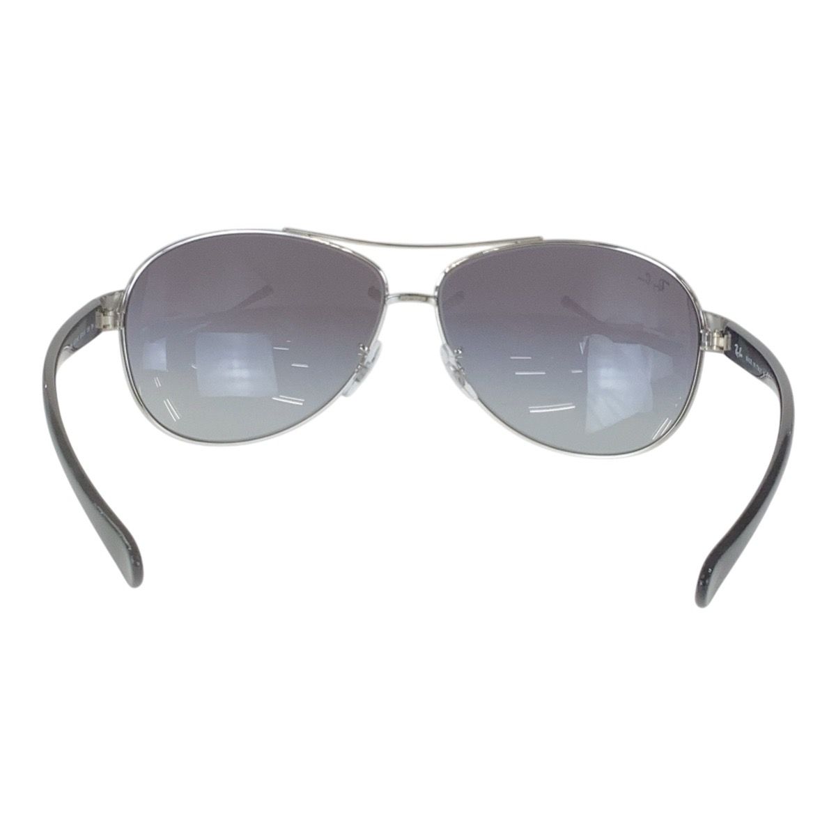 美品 Ray-Ban レイバン ブラック シルバー金具 メタル