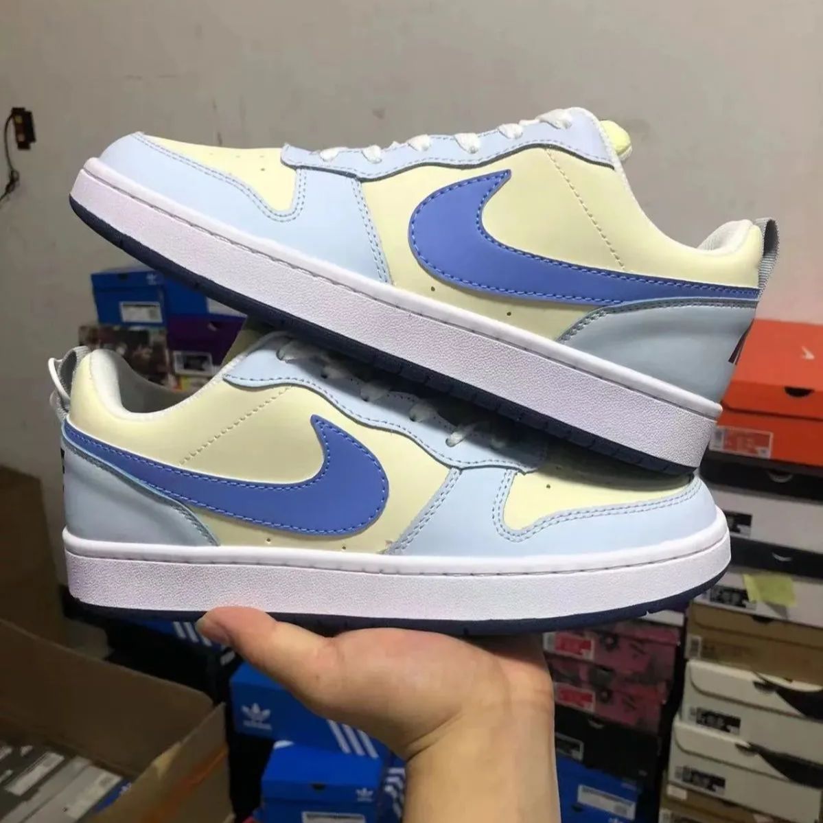 ナイキ スニーカー Nike Court Borough Low男女兼用 並行輸入品