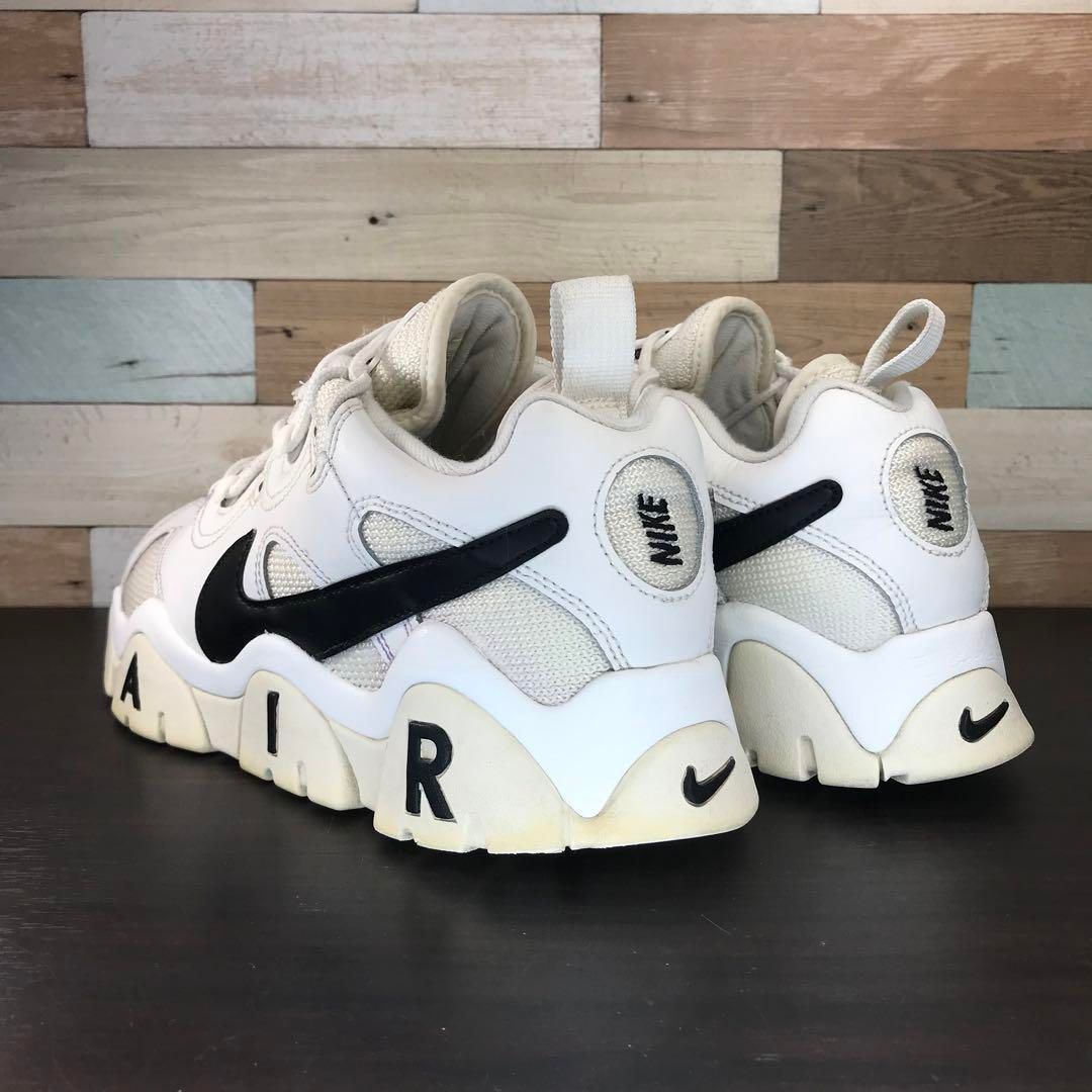 NIKE AIR BARRAGE ナイキ エアバラージ ロー ホワイト ブラック 29cm 