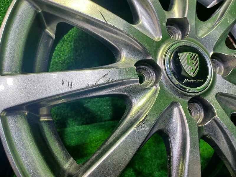 社外 ユーロスピード 14ｲﾝﾁ 4.5J 4穴 4本 100 43